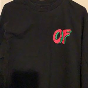 Long sleeve with watermelon like design
